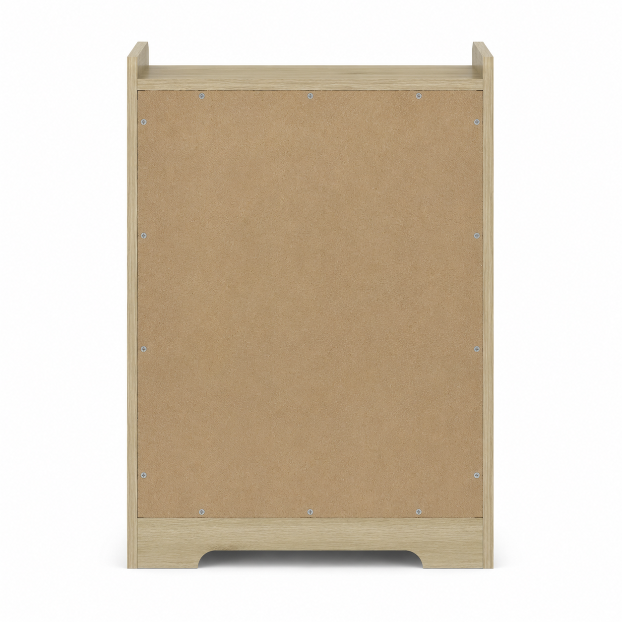 Modern 4-Drawer Handleless Dresser for Bedroom back side